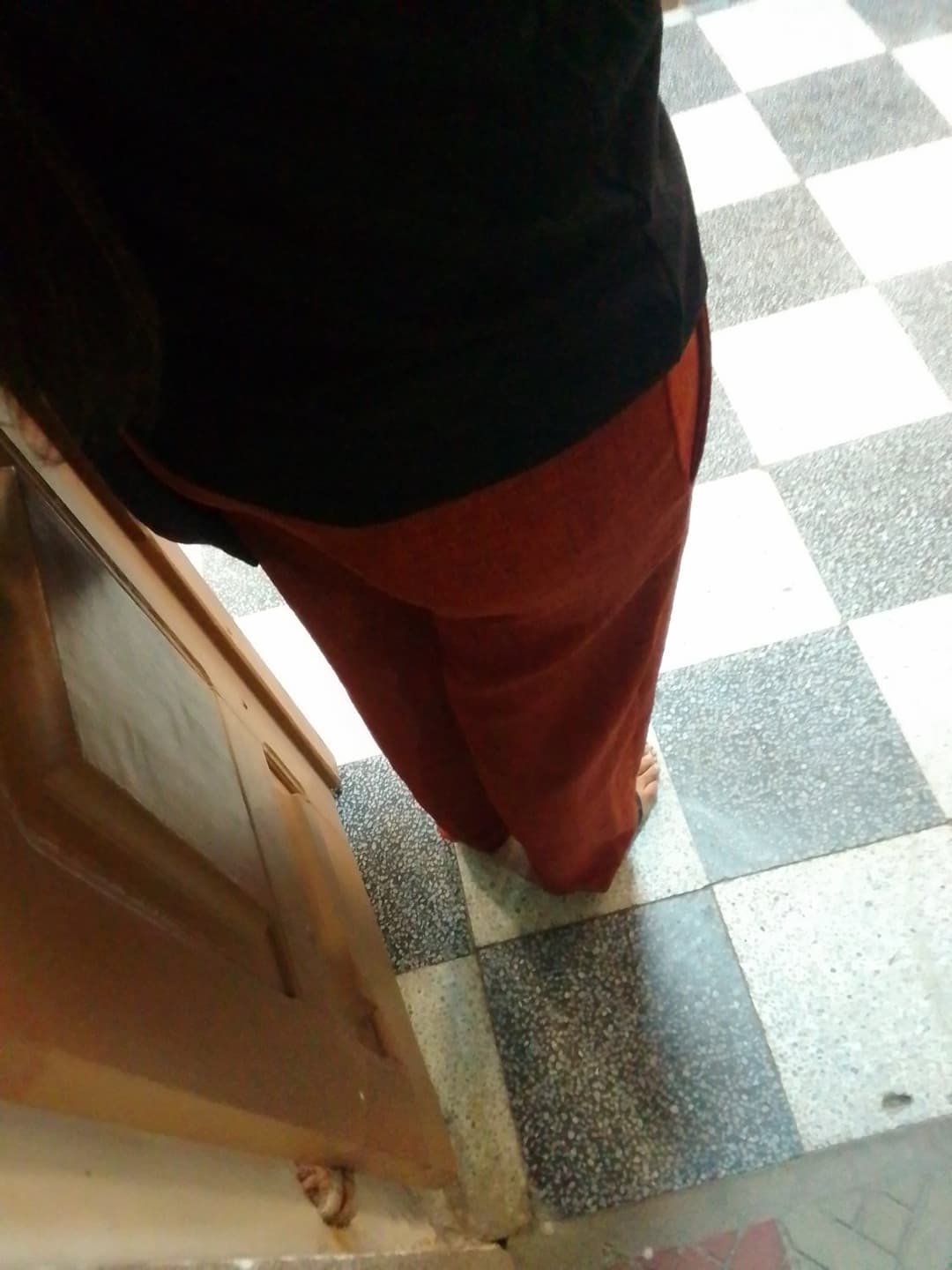 Flagras q fiz na missa quinta