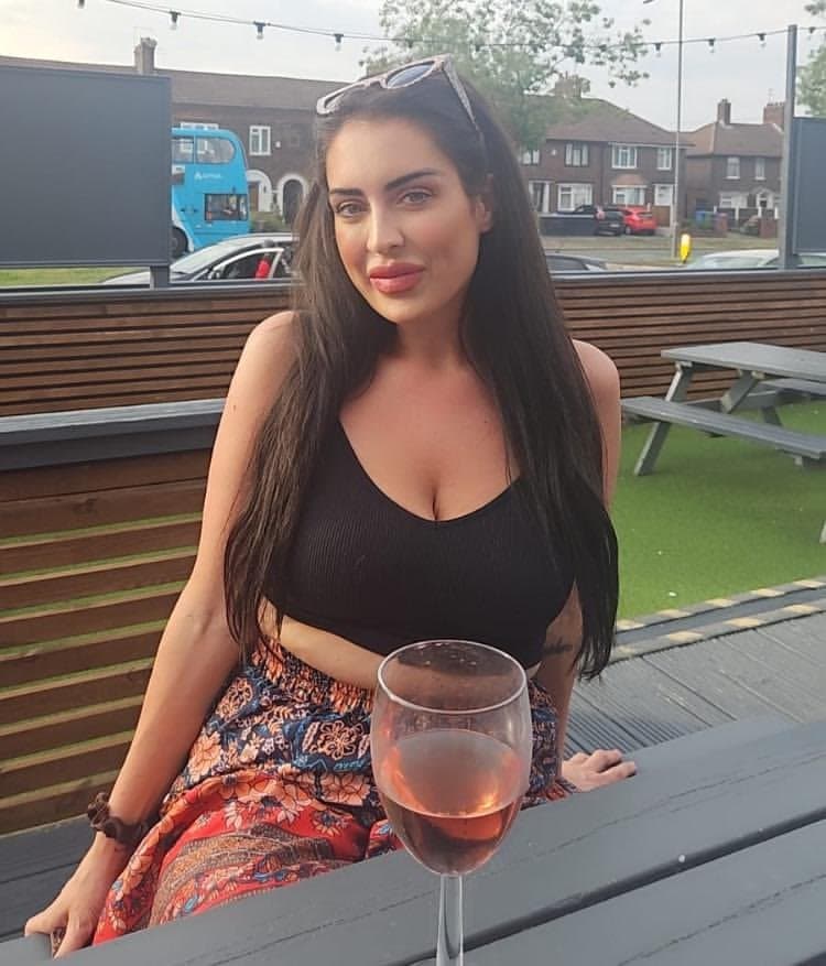 Sexy scouse slut British UK brunette fuck toy