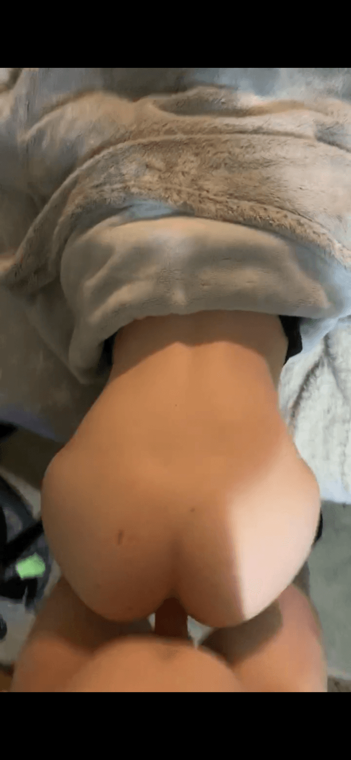 Sexy petite slut bent over and fucked after doing line of meth off her ass