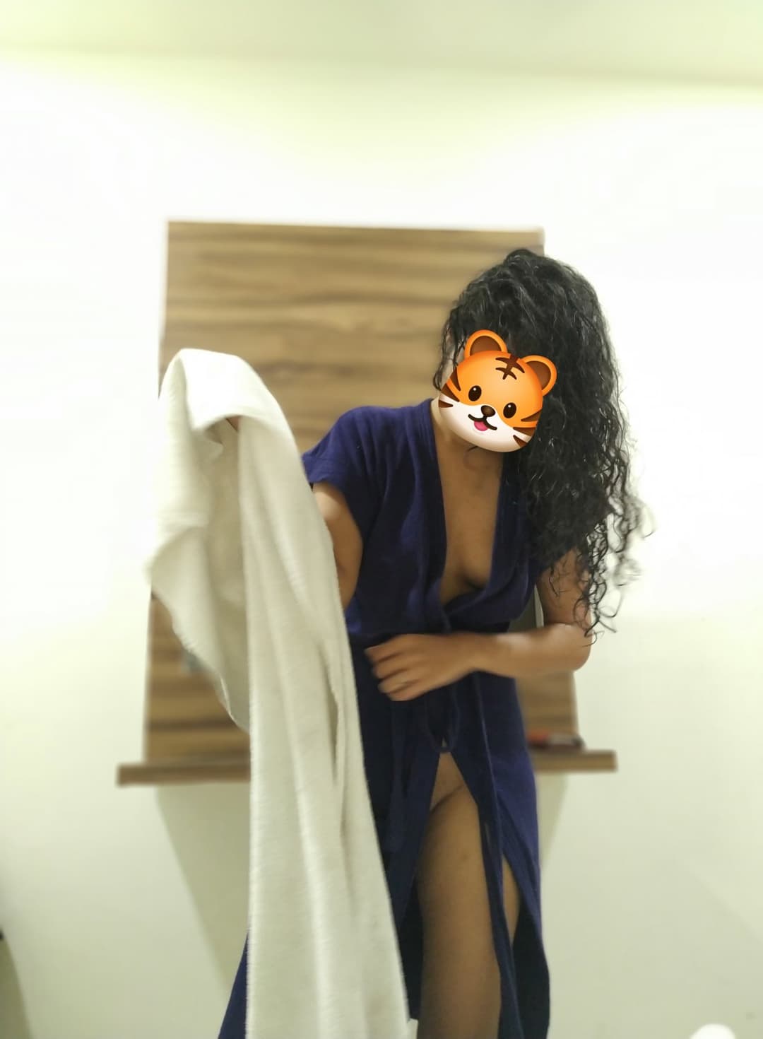 Desi Indian wife playing with her pussy and titties