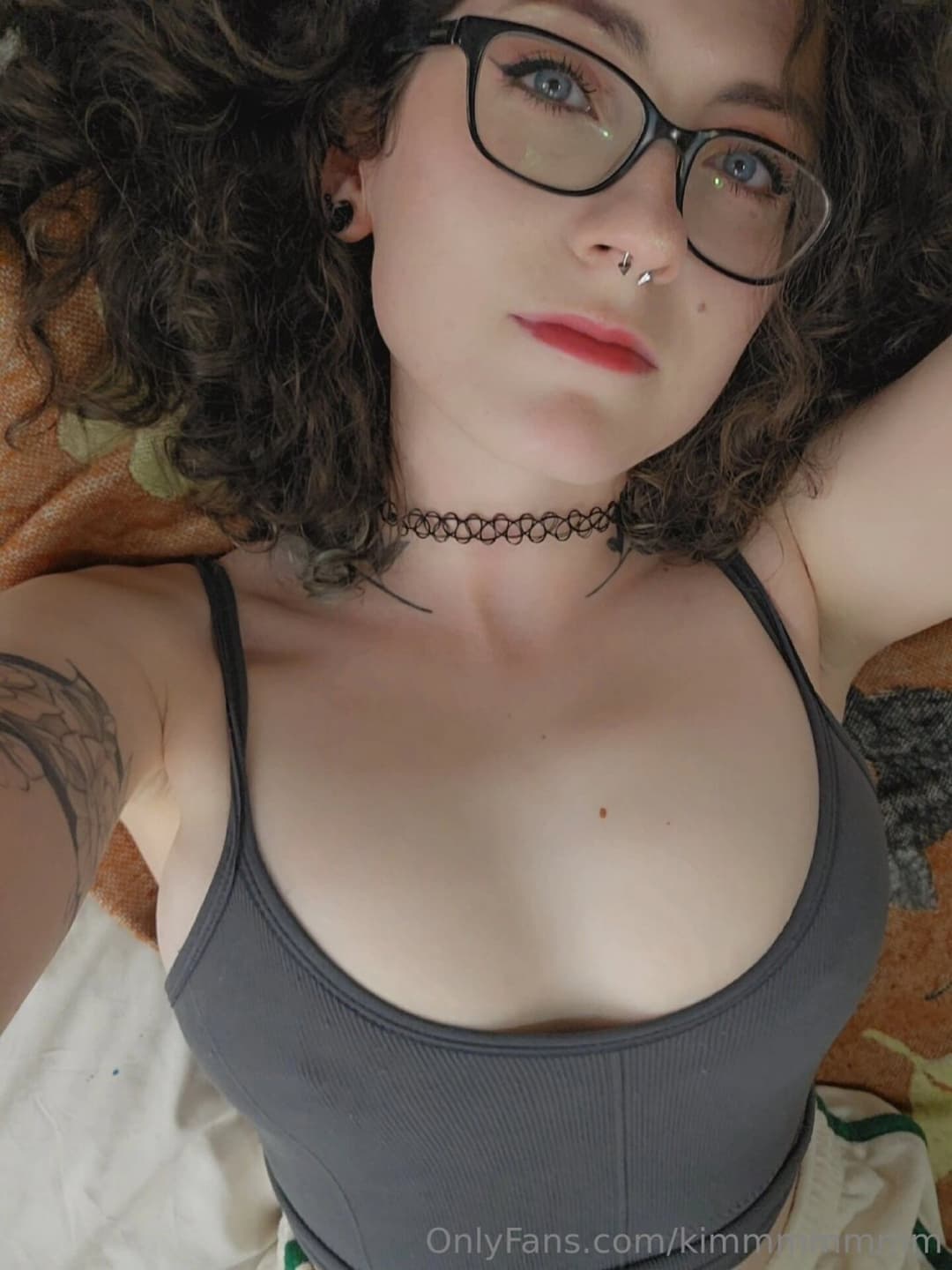 Gothic girl with perfect body