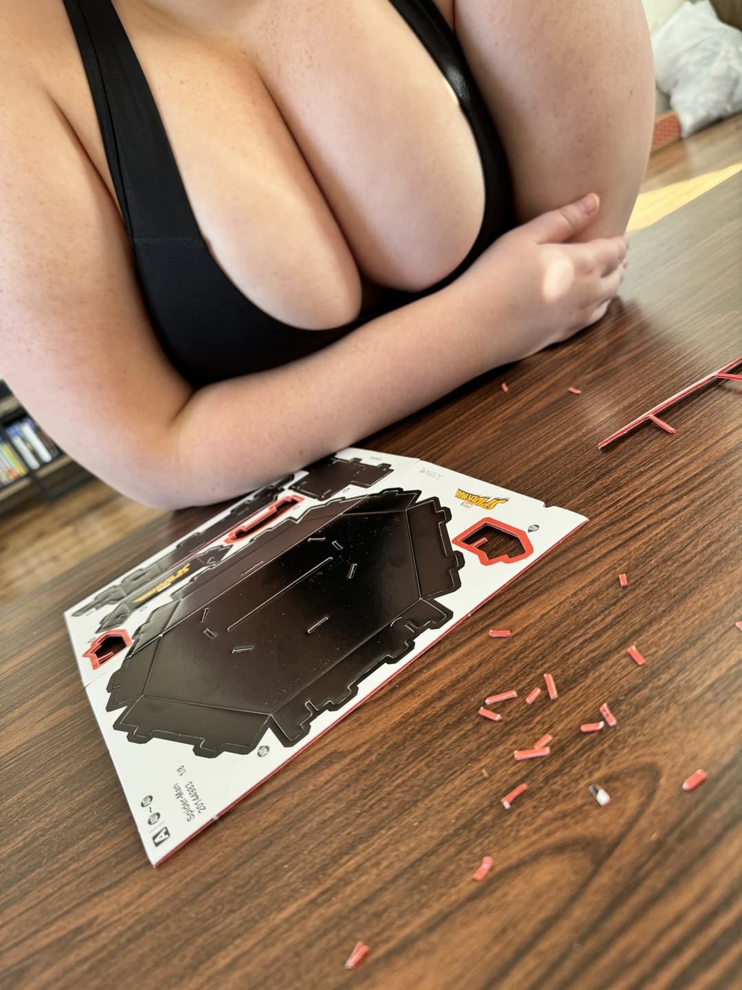 bailey shows off for the camera