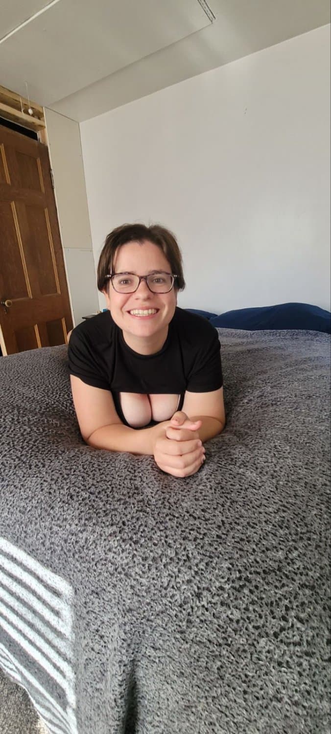 Cock tribbing friends thick nerdy wife