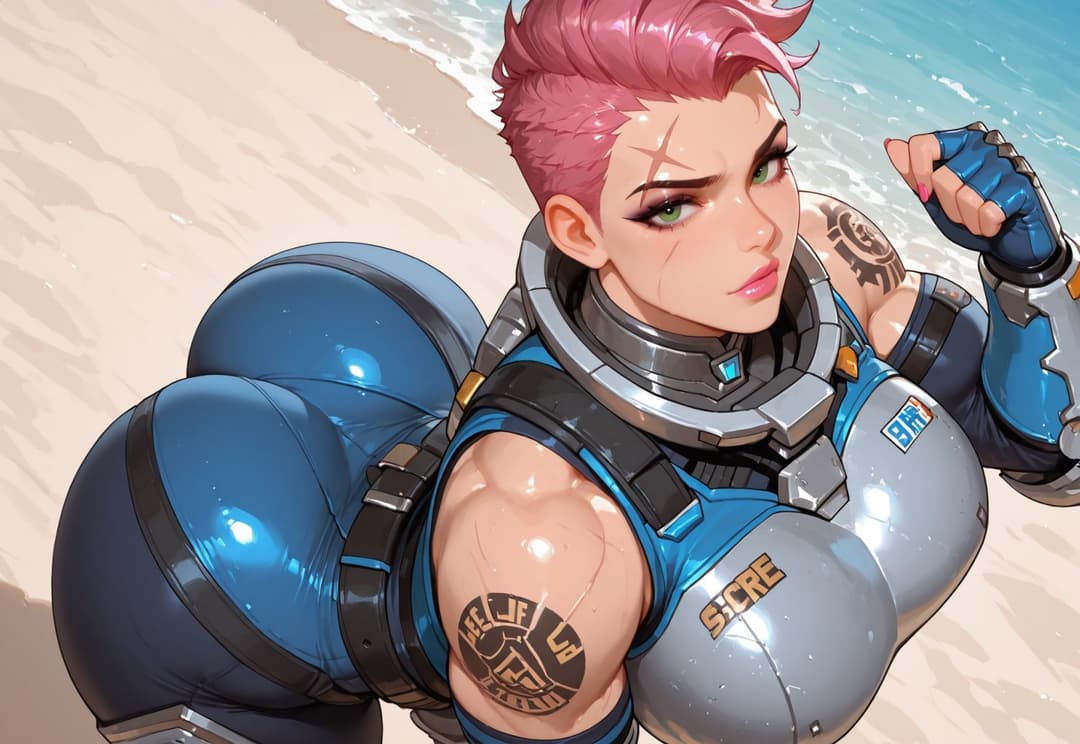 [Overwatch] I want to fuck Zarya ?
