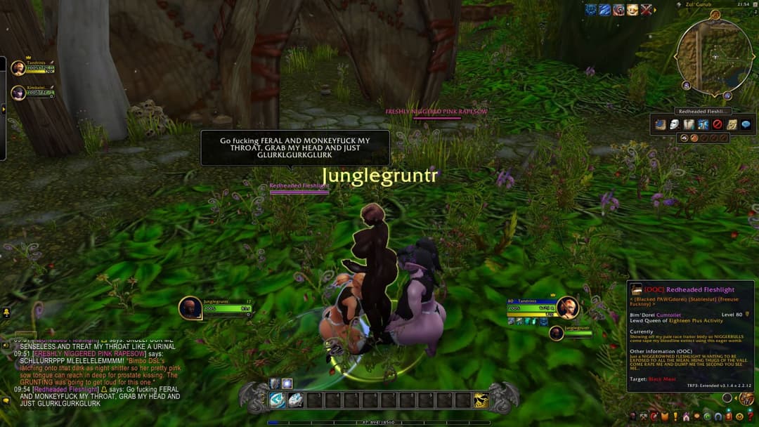 Two Knife Ear Nigger Owned BreedBunnies Milking Two Greasy Ape Sludgeloads.