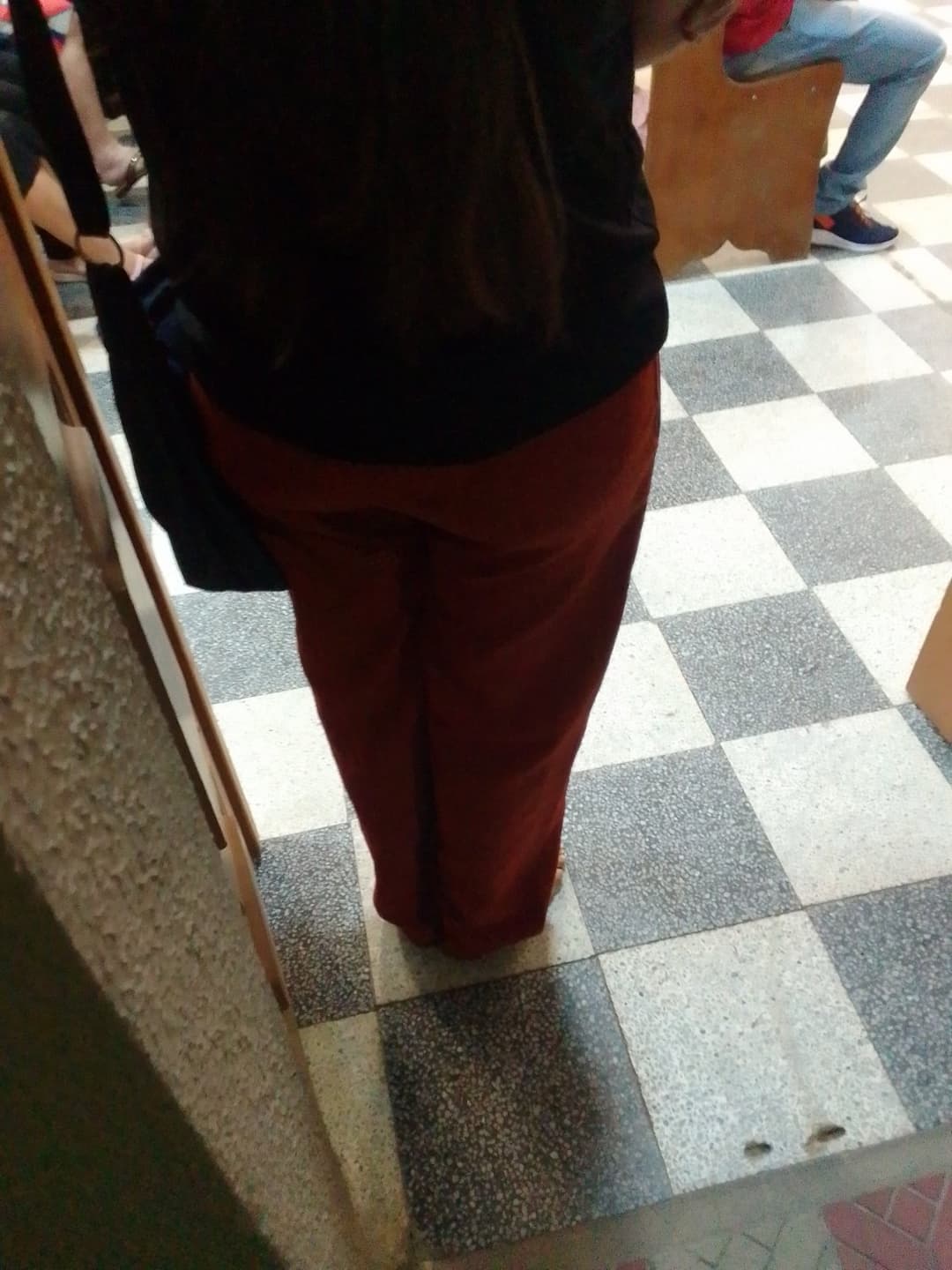 Flagras q fiz na missa quinta