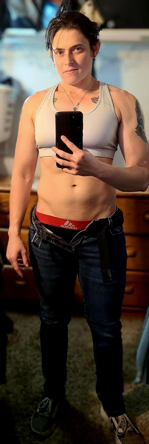 Latina White Mix Dyke Stud Tomboy