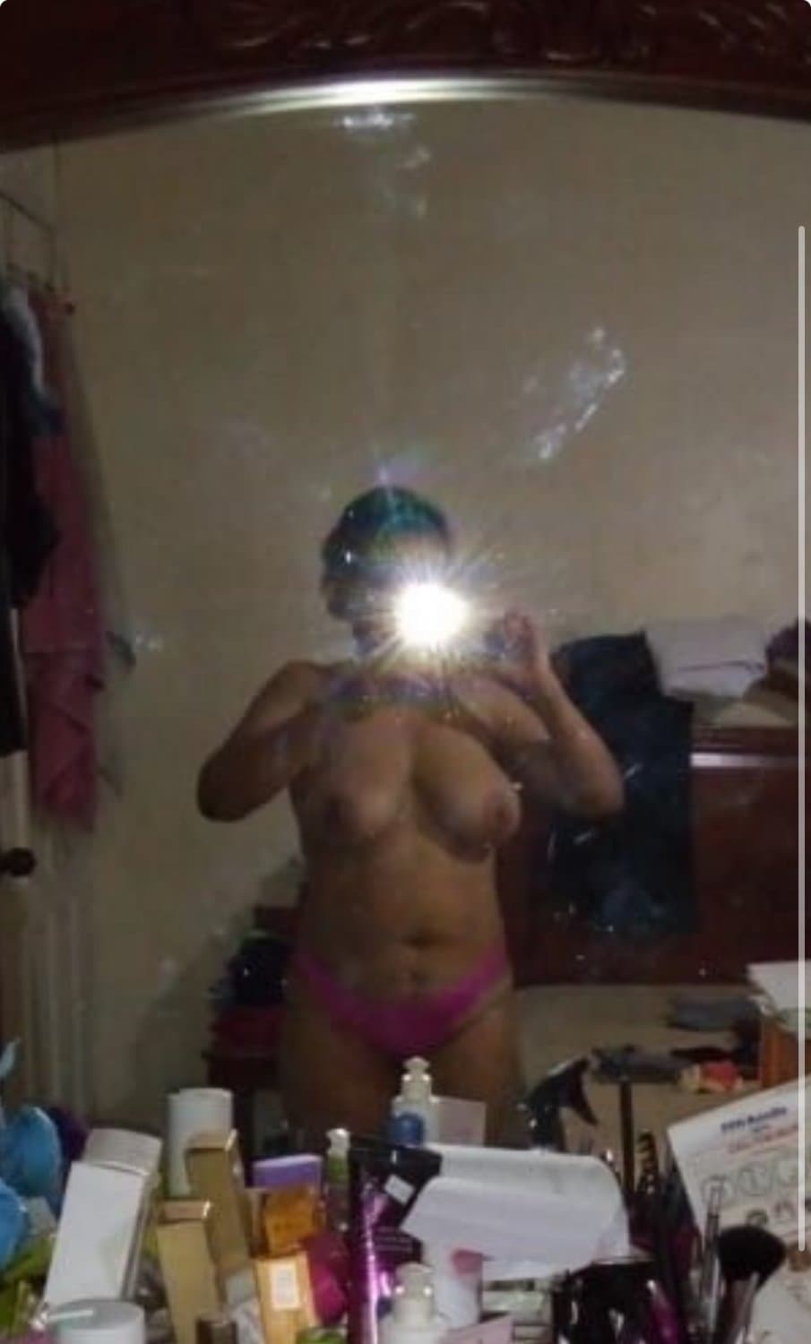 She got some huge milk juggs