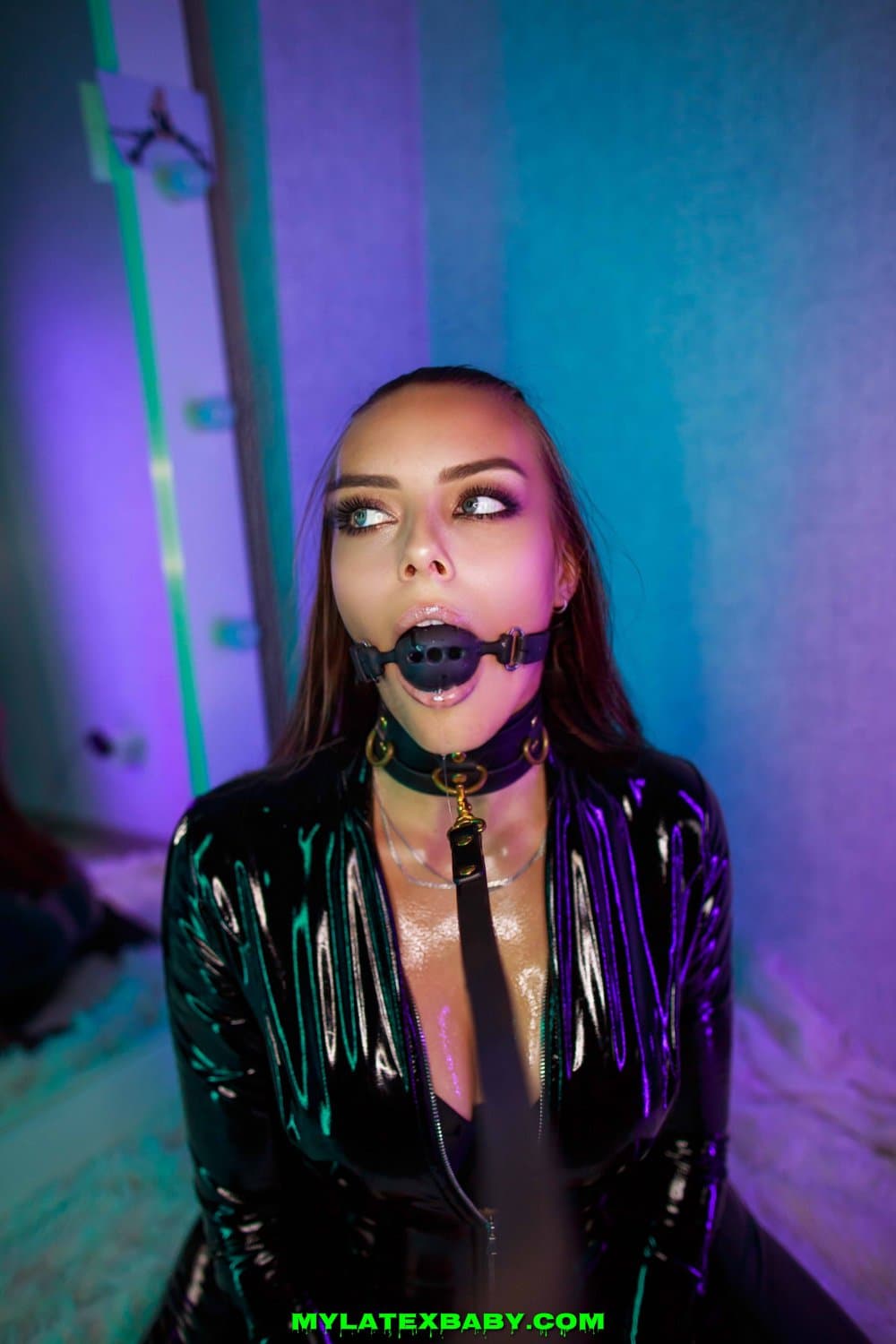 PVC Slave with gagball