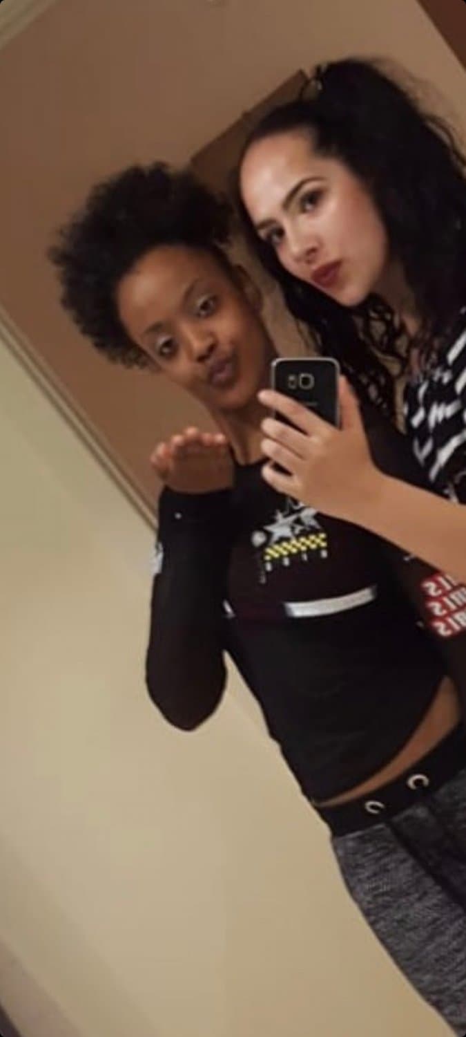 Ethiopian teen girl giving blowjob with fat ass bbc