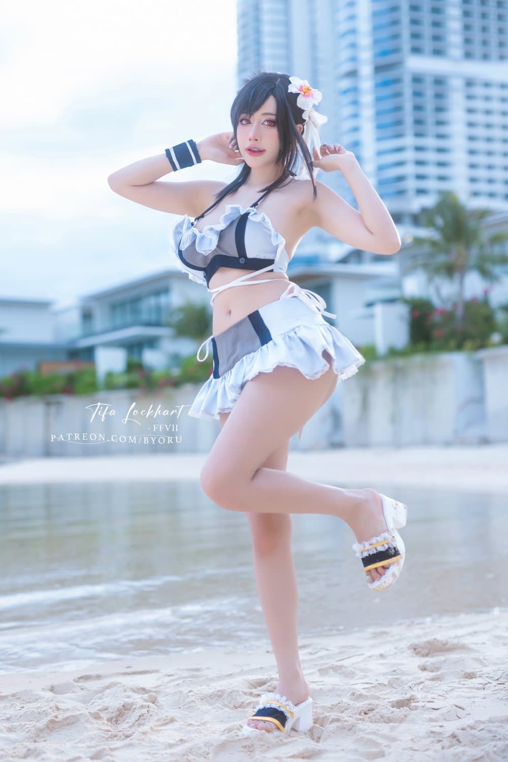 Tifa cosplayer