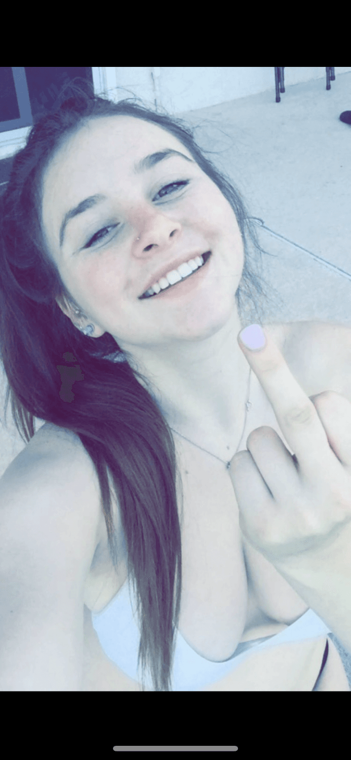 Click to view full size My little step sister is so fucking HOT! Look at her tits bounce on the beach!