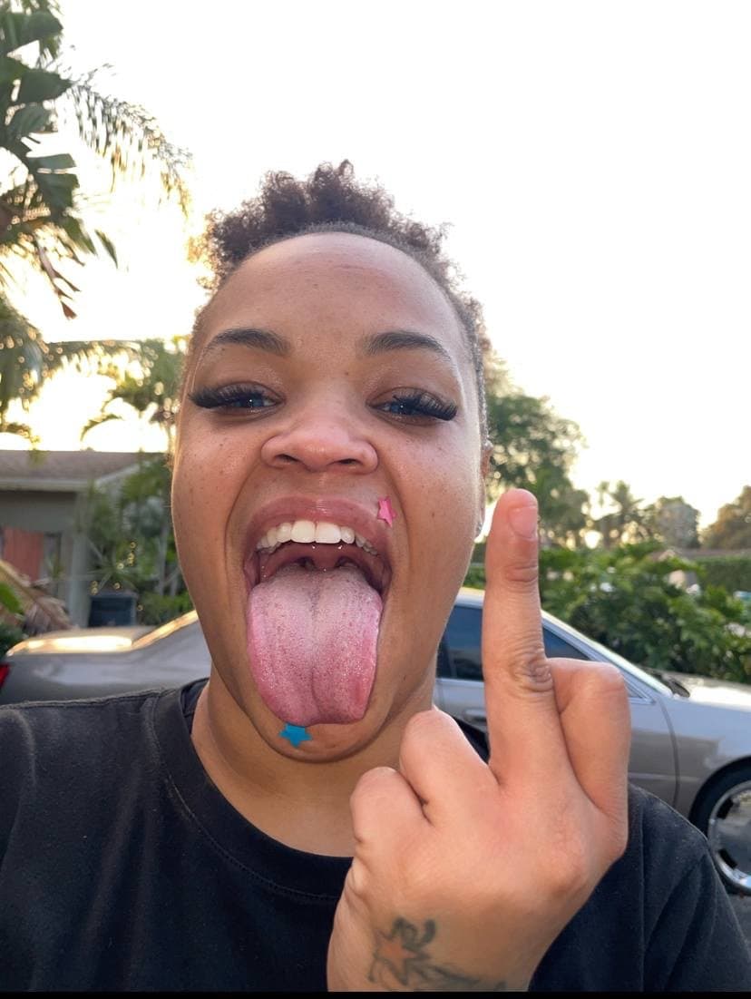 made the slut do all this in public ??even random people were watching her