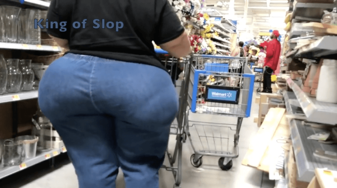 Dry Hump My Big Sloppy SSBBW Ass In Public