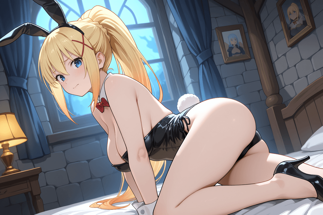 KonoSuba - Darkness - Bunny Suit Ecchi Image Set