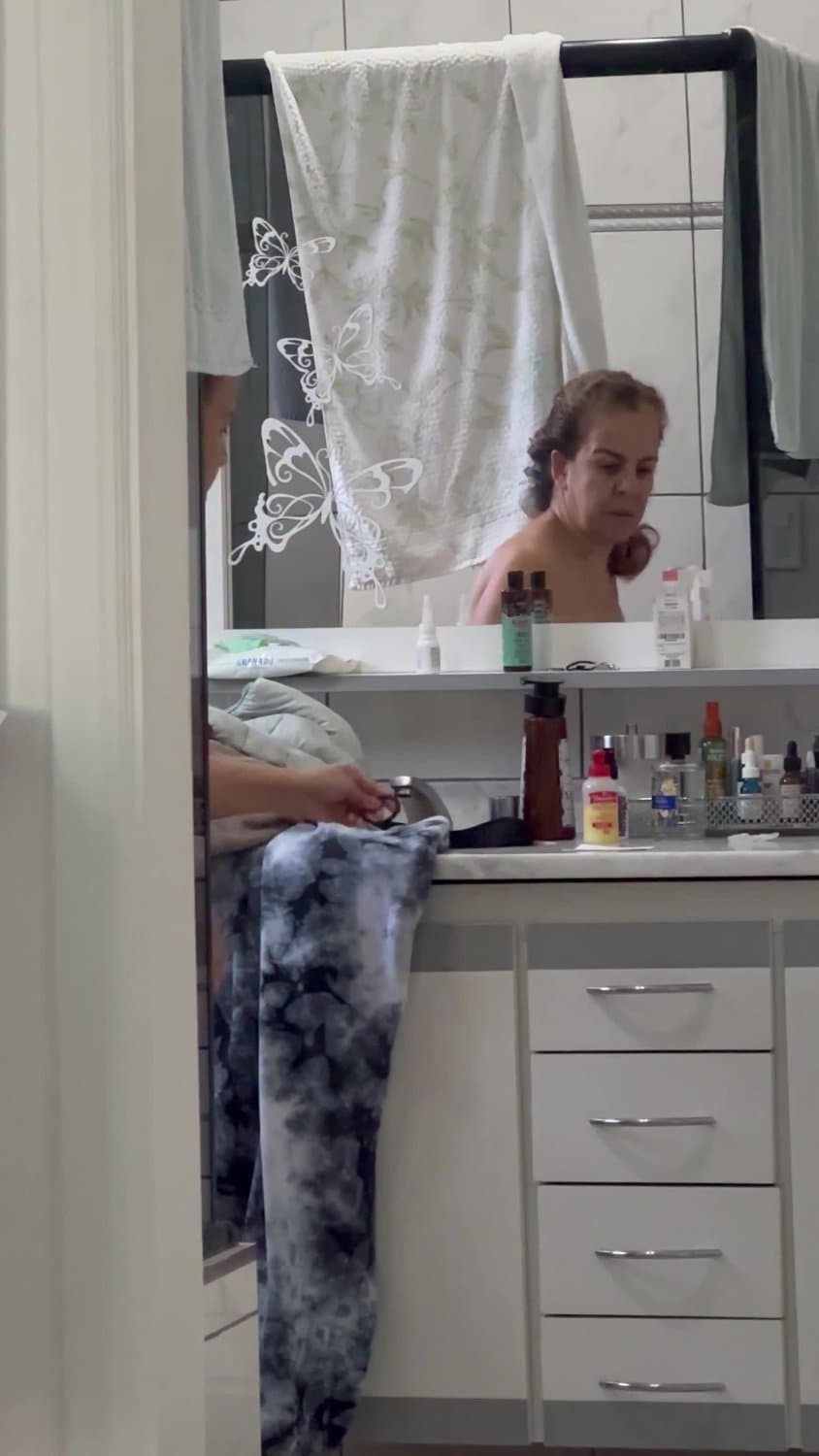 Iniciando o banho cum a lot