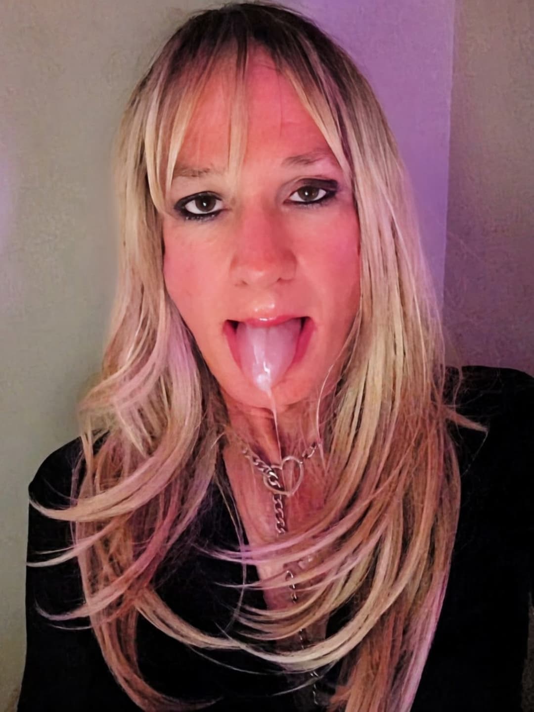 Shelby Swallows Cum & Spit Slut