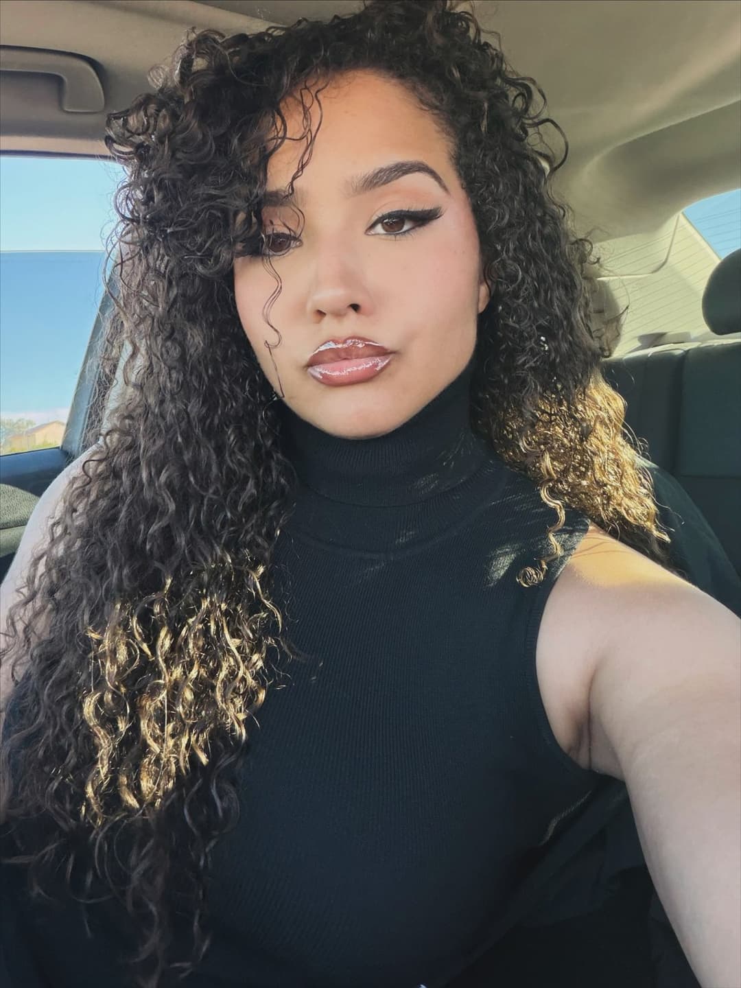 Satisfying Face Beautiful Lady