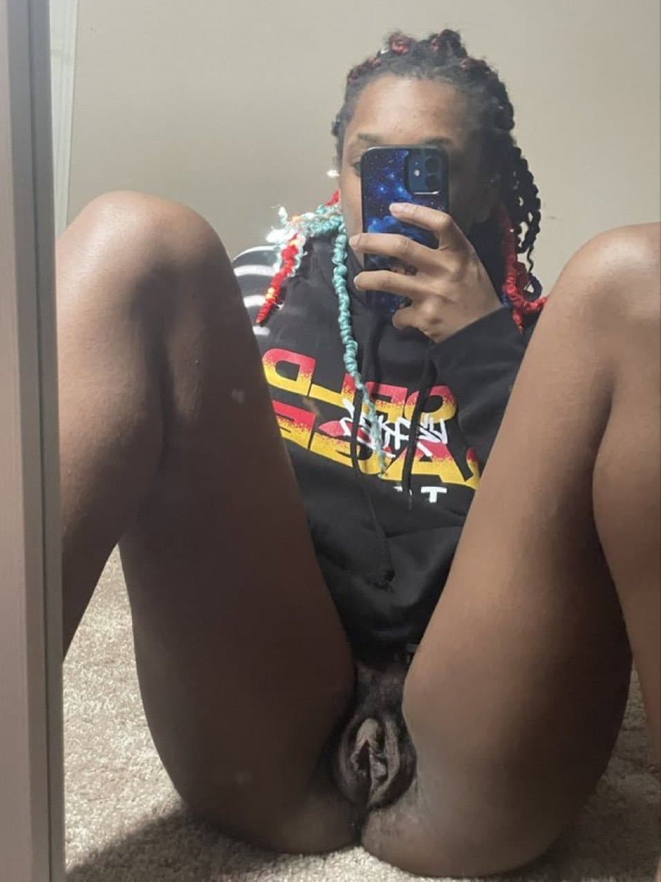 Click to view full size Ebony with a thick fat pussy