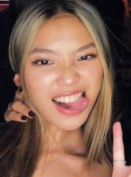 (A) Tiny Indonesian whore with slutty body, what a cum worth slut (Vina Sky lookalike)