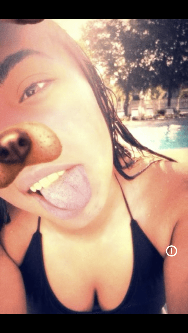 Latina teen giving head