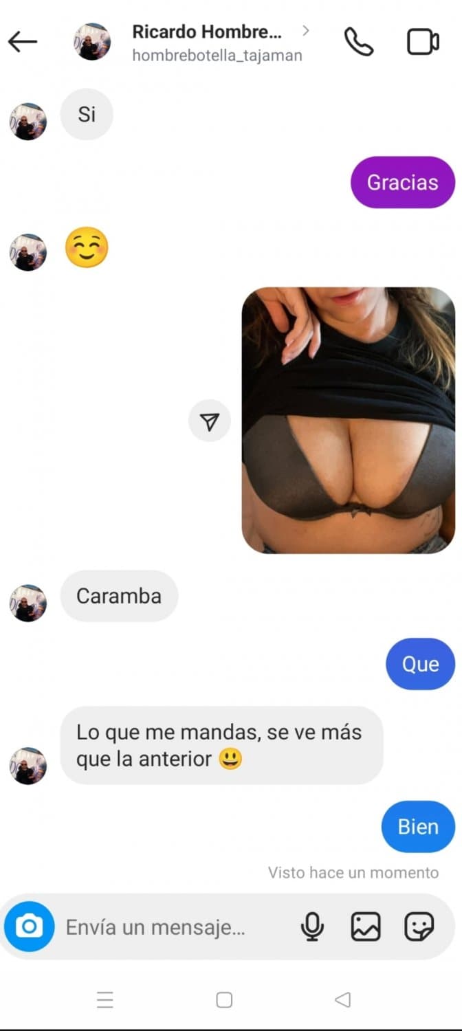 La exmujer de un amigo le escribe y el amigo se lo goza con la cerda (María Jesús Mata)