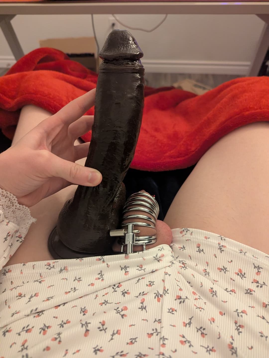 #3 Flat Cage Chastity ? Pics