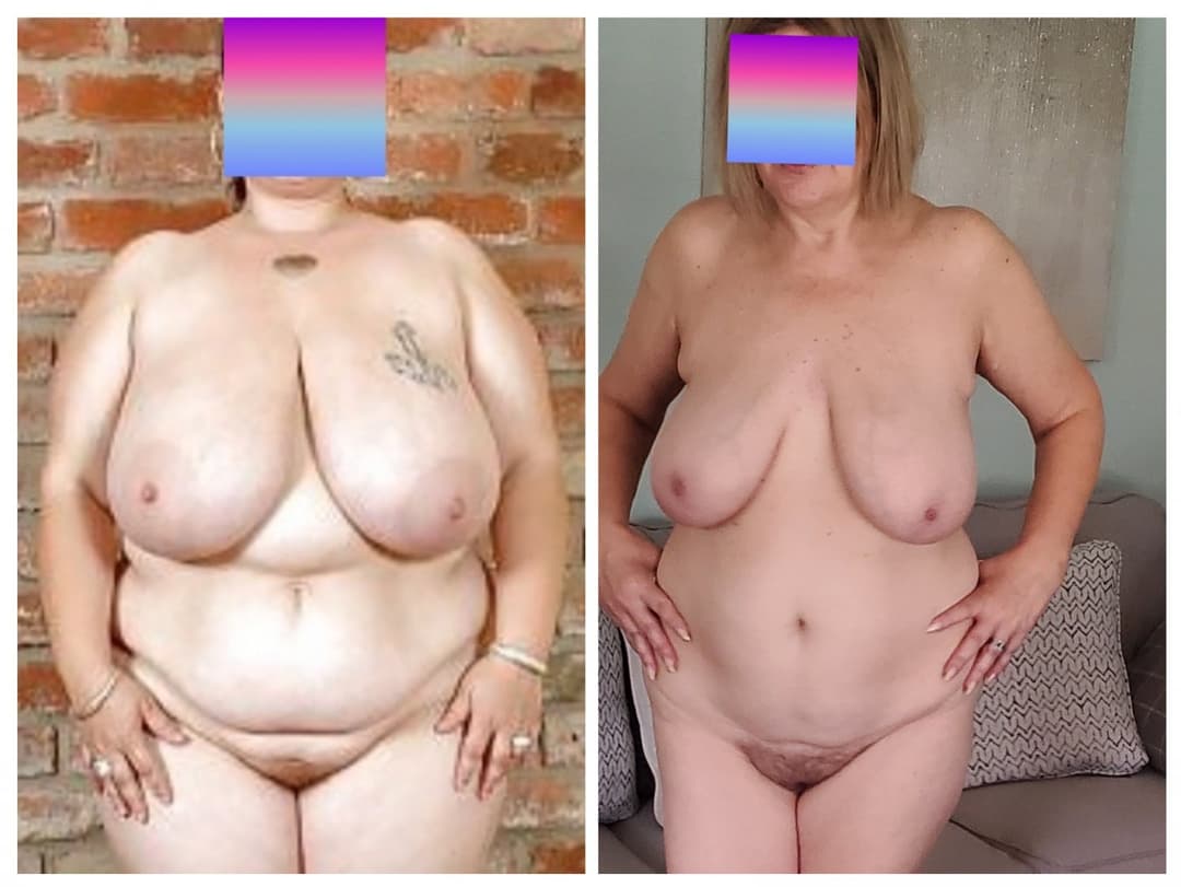 Click to view full size COLLAGE#7 side by side with some of the BIGGEST BOOBS on erome