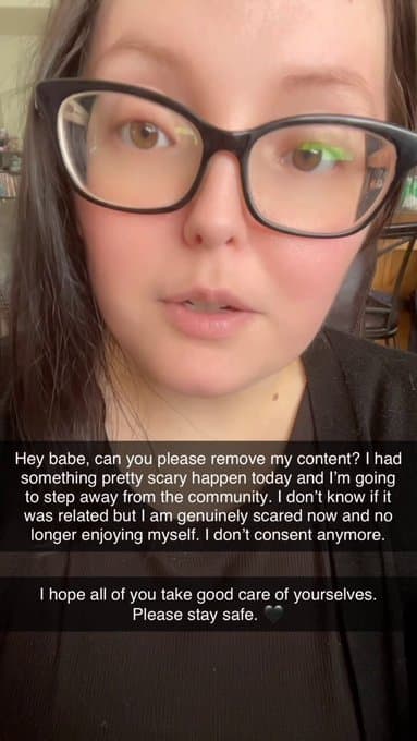 Kittenblushes on snapchat wants to be a permanent webslut. She wants to be shared and scared