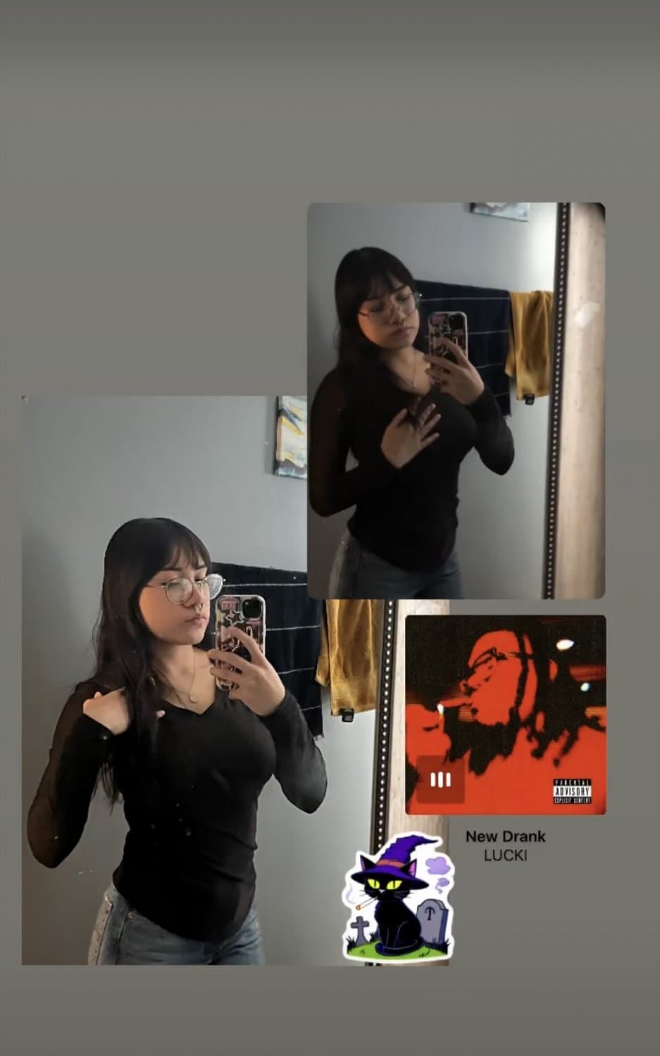 20 year old chicago nerd emo slut is hiding a big secret lol can’t hide those big juicy tits forever