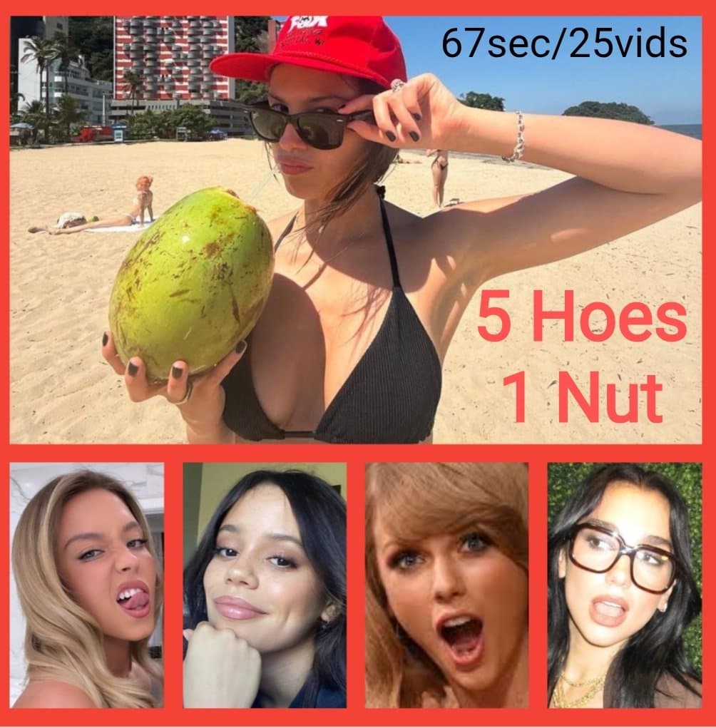 Sydney Sweeney, Olivia Rodrigo, Jenna Ortega, Dua Lipa, Taylor Swift Celebrity Cum Trib Roulette