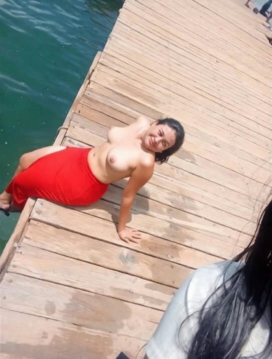 My mother asks me to take sexy photos of her on the beach