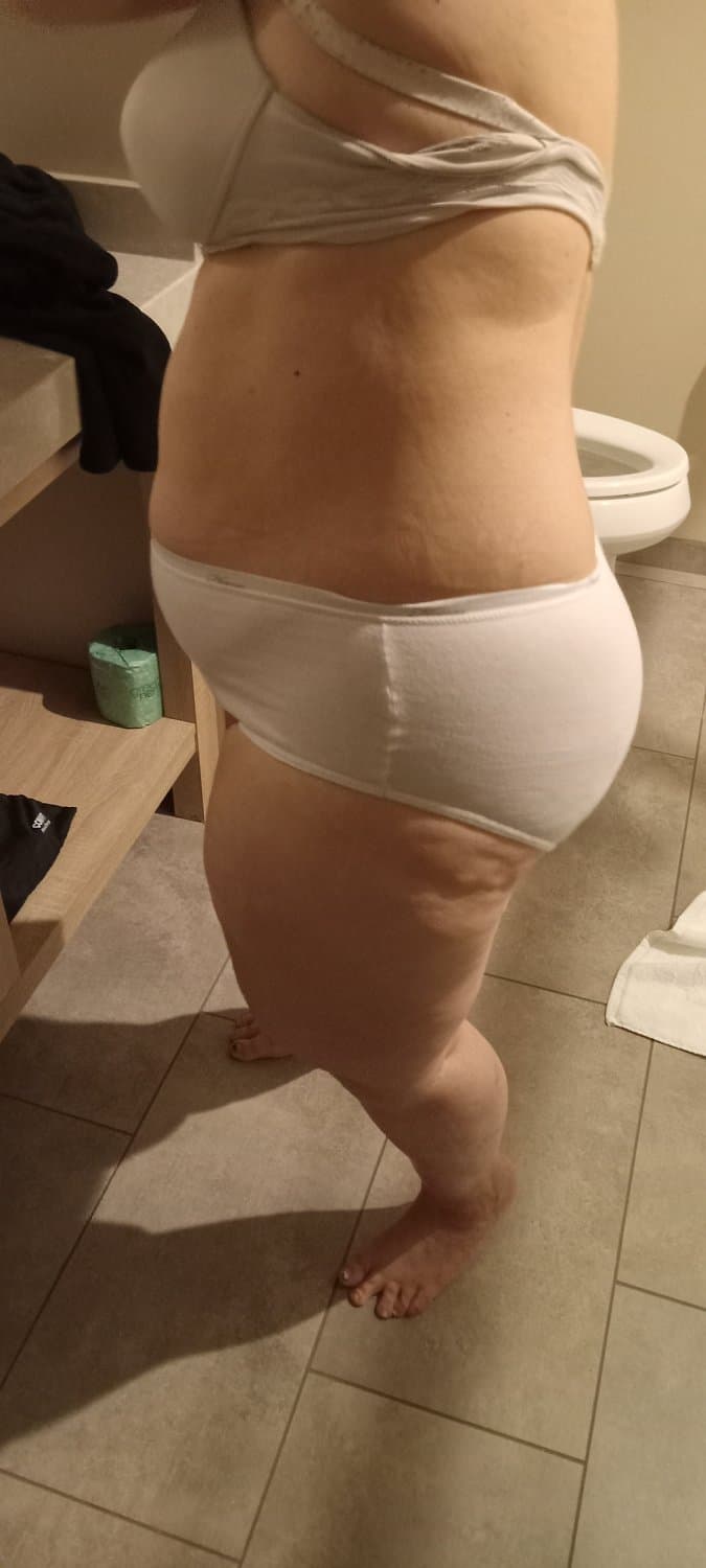 Bra and granny panties