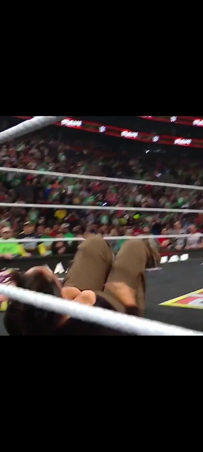 GYATT DAYUMM!!?Nia Jax Big ass titties was popping out ALL NIGHT!!???