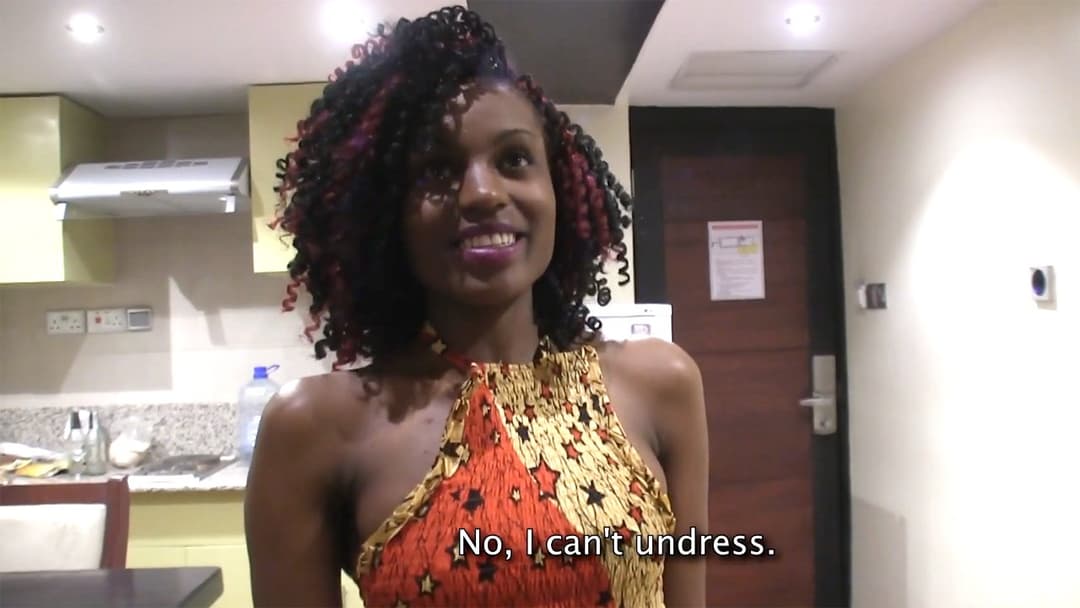 Black amateur teen exploited at a fake casting