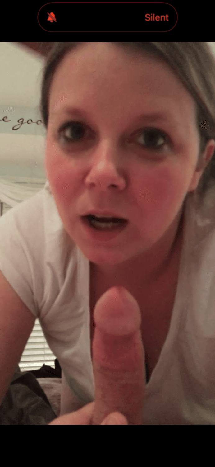 Click to view full size Caught recording my PAWG wife