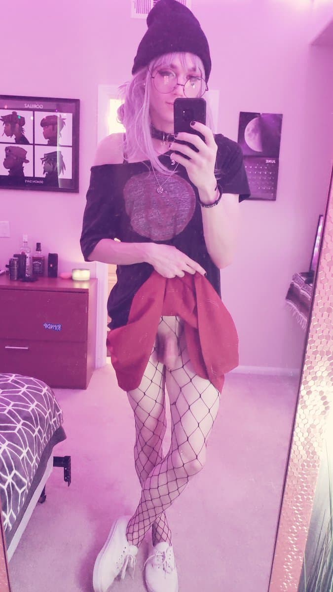 cute femboy with long cock