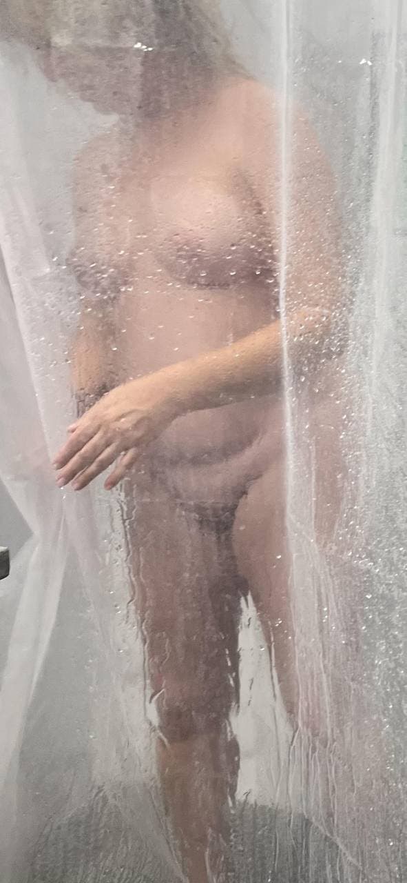 Check out the new shower vs the old shower!