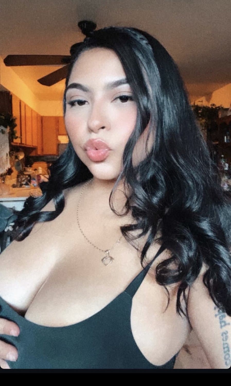 Sexy big tit Latina milf IRL