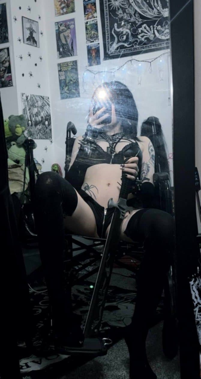 You will lay down on the floor and allow me to seat in your body