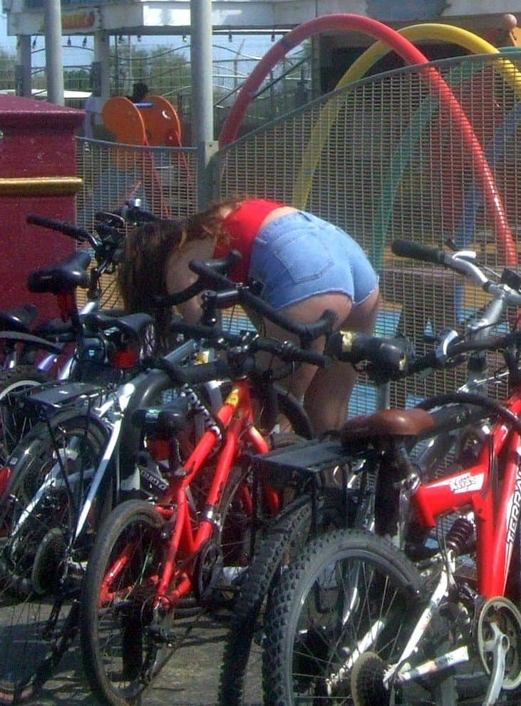 Sweet denim bootyshorts