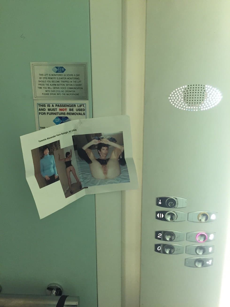 Public Canning of Mrs Alexander 1