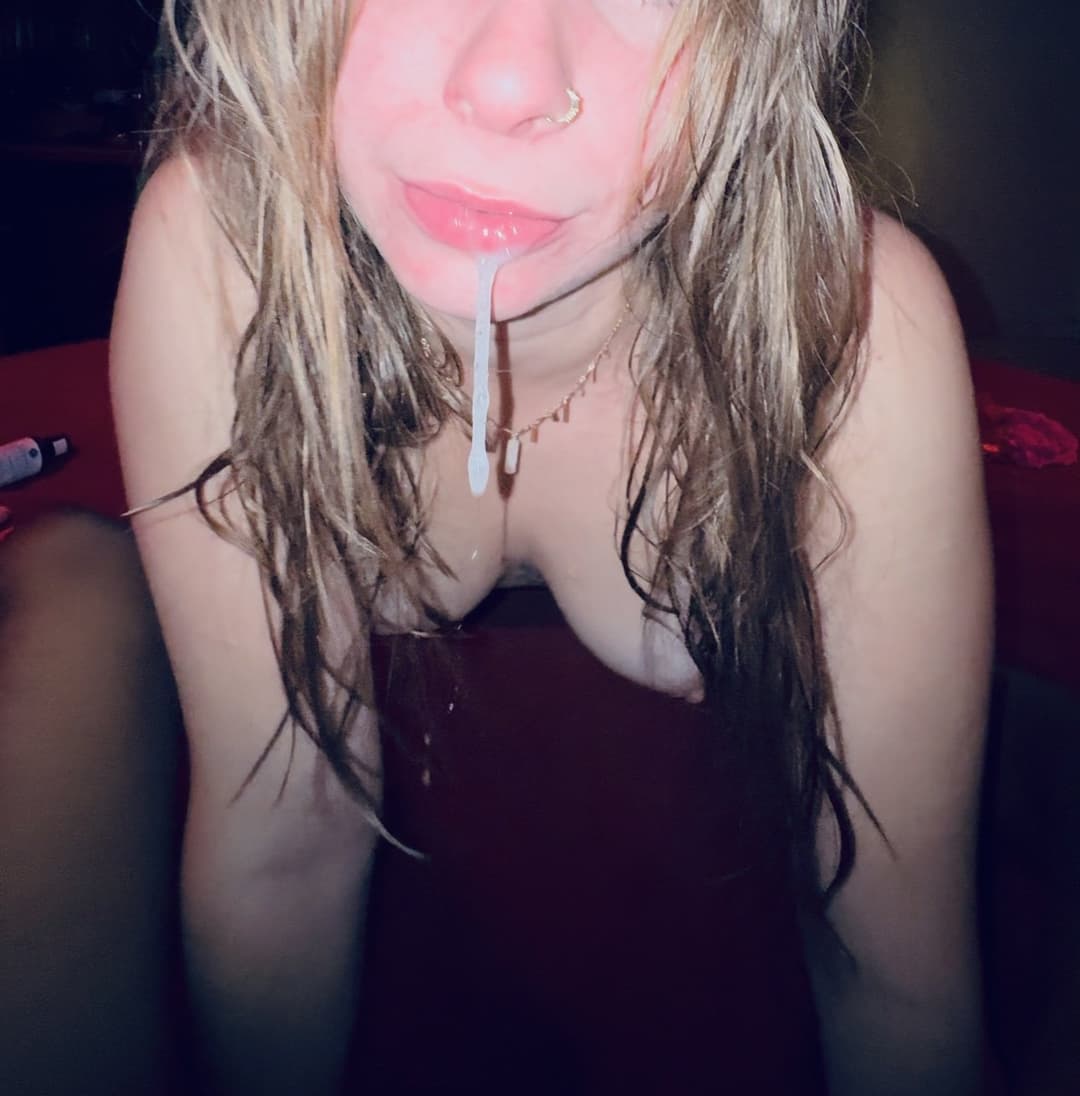 Ready for more cum.. want to end up in the ER getting my stomach pumped again