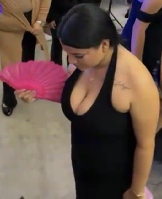 Sexy big tit Latina milf