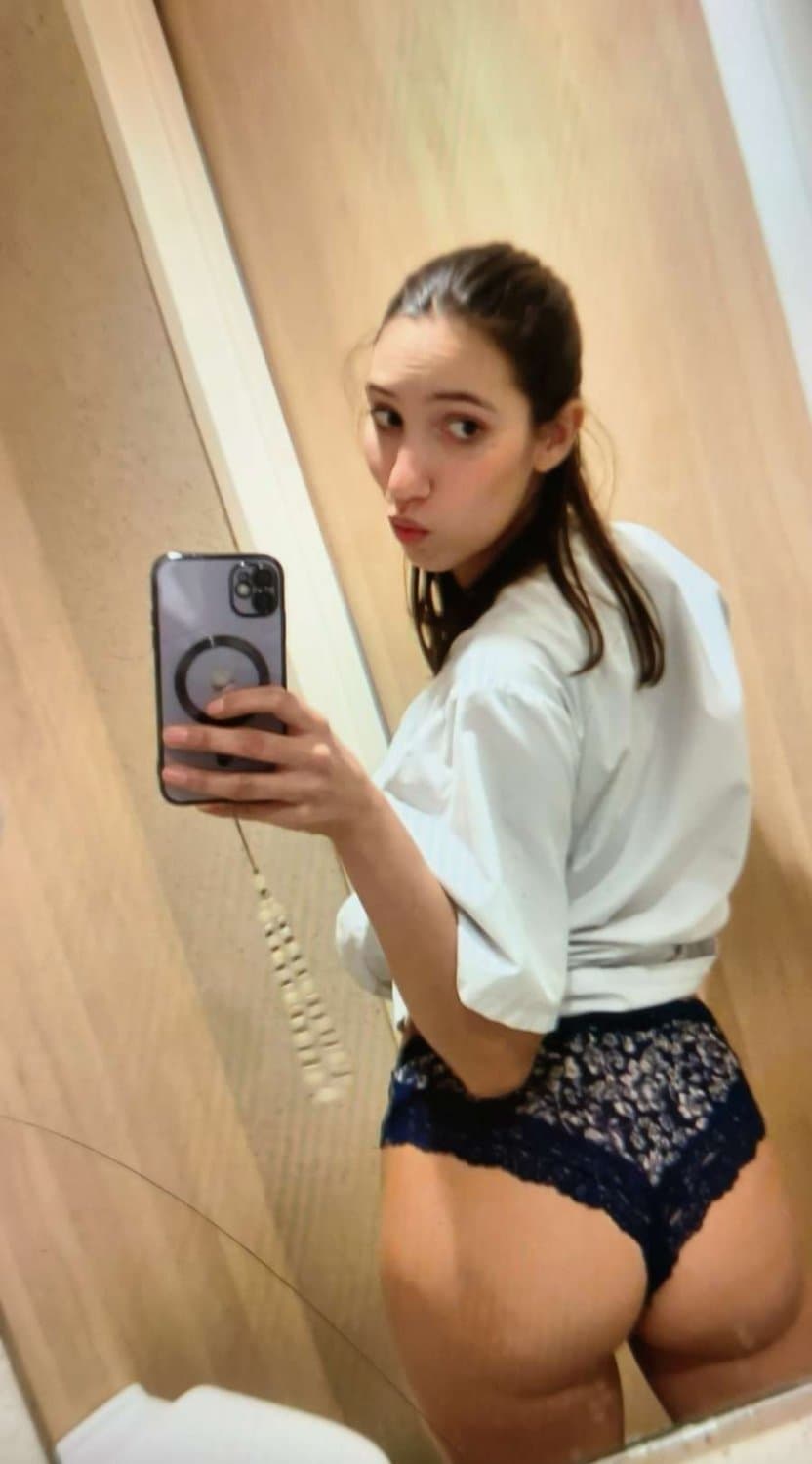 French babe Chloe put on display by fiancée