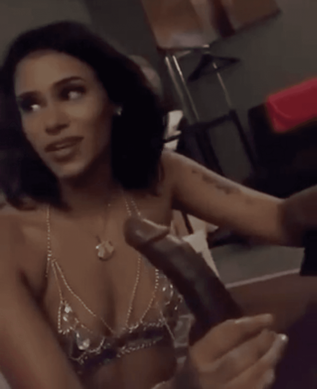 hot lightskin ebony sluts slurping and burping on bbc