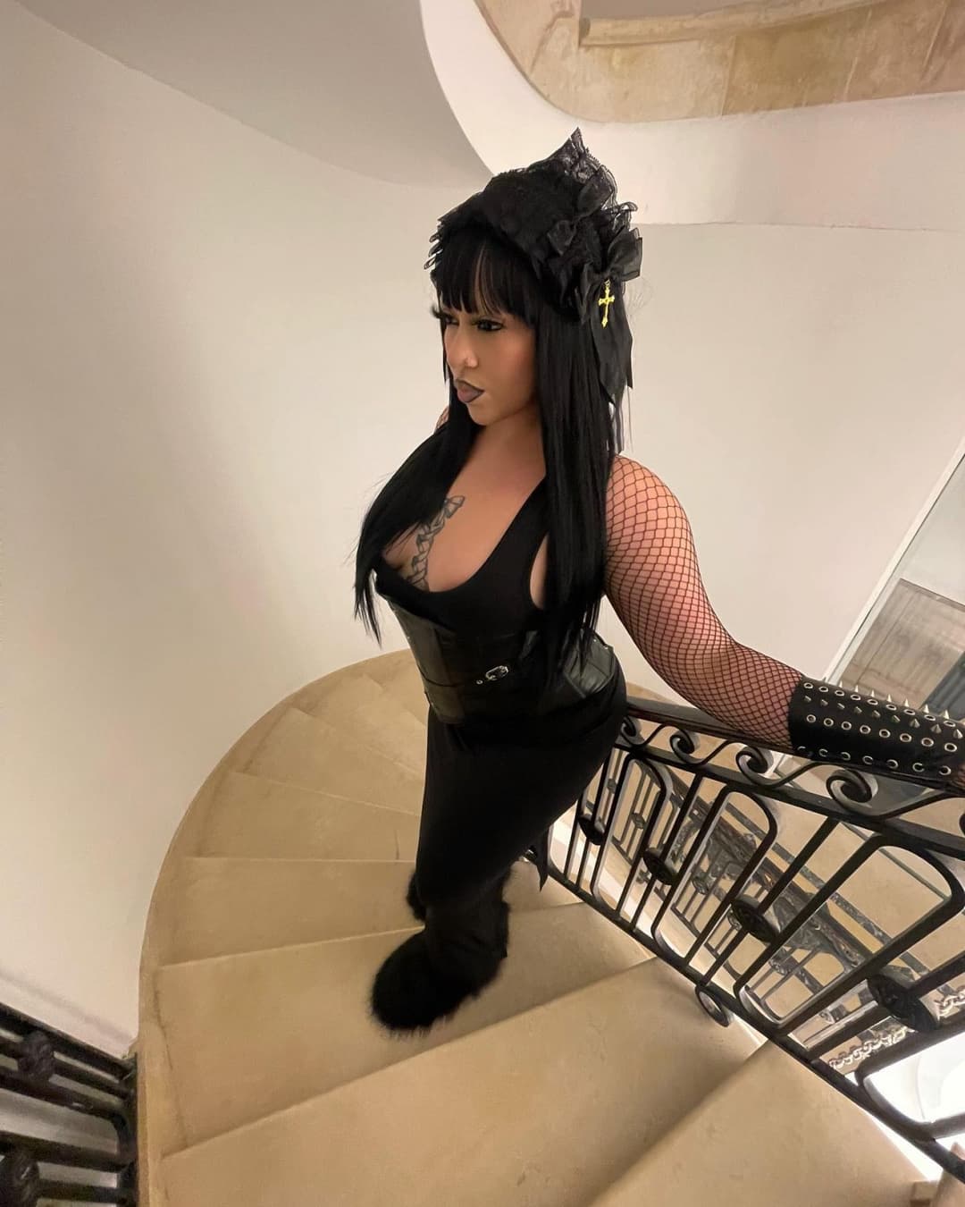 Sexy lil Gothic thick booty