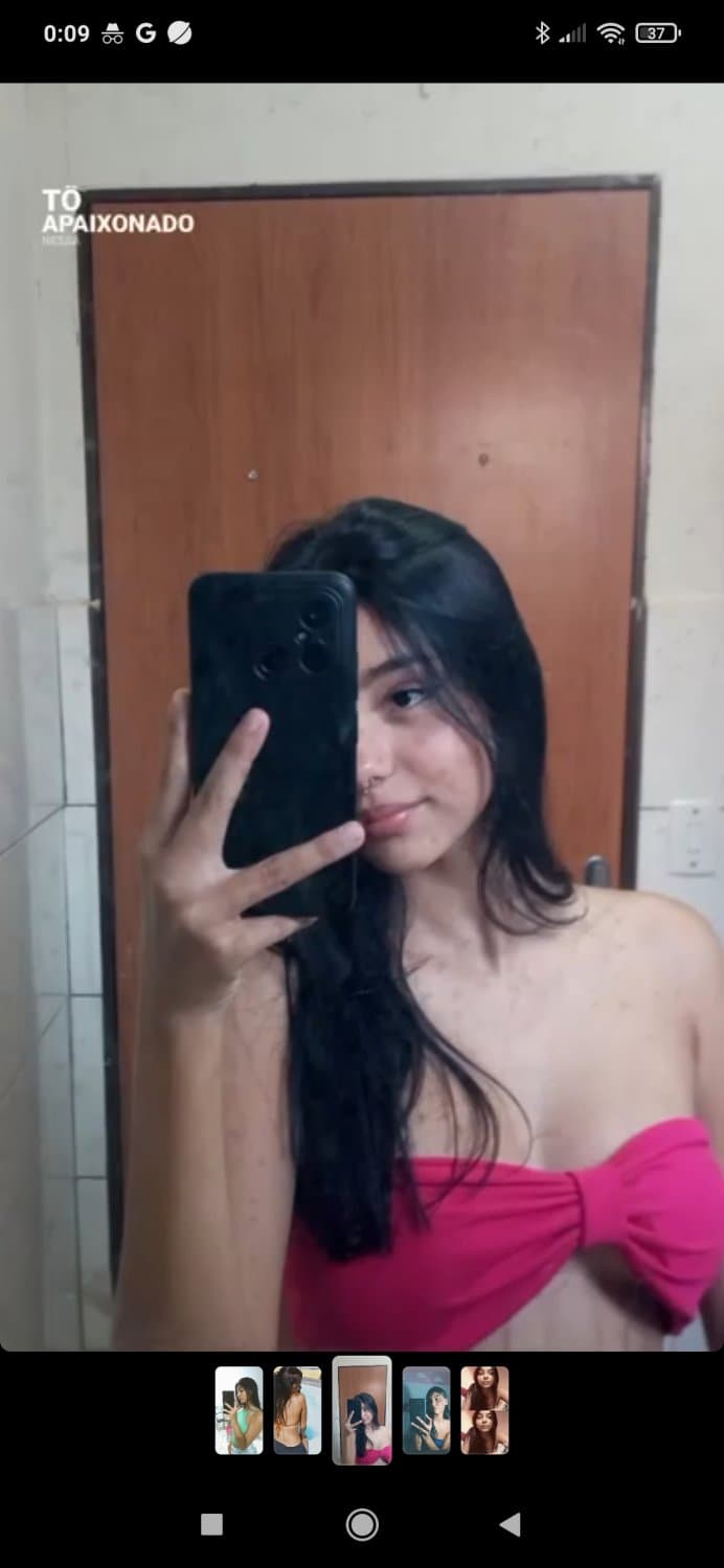 Novinha tik toker