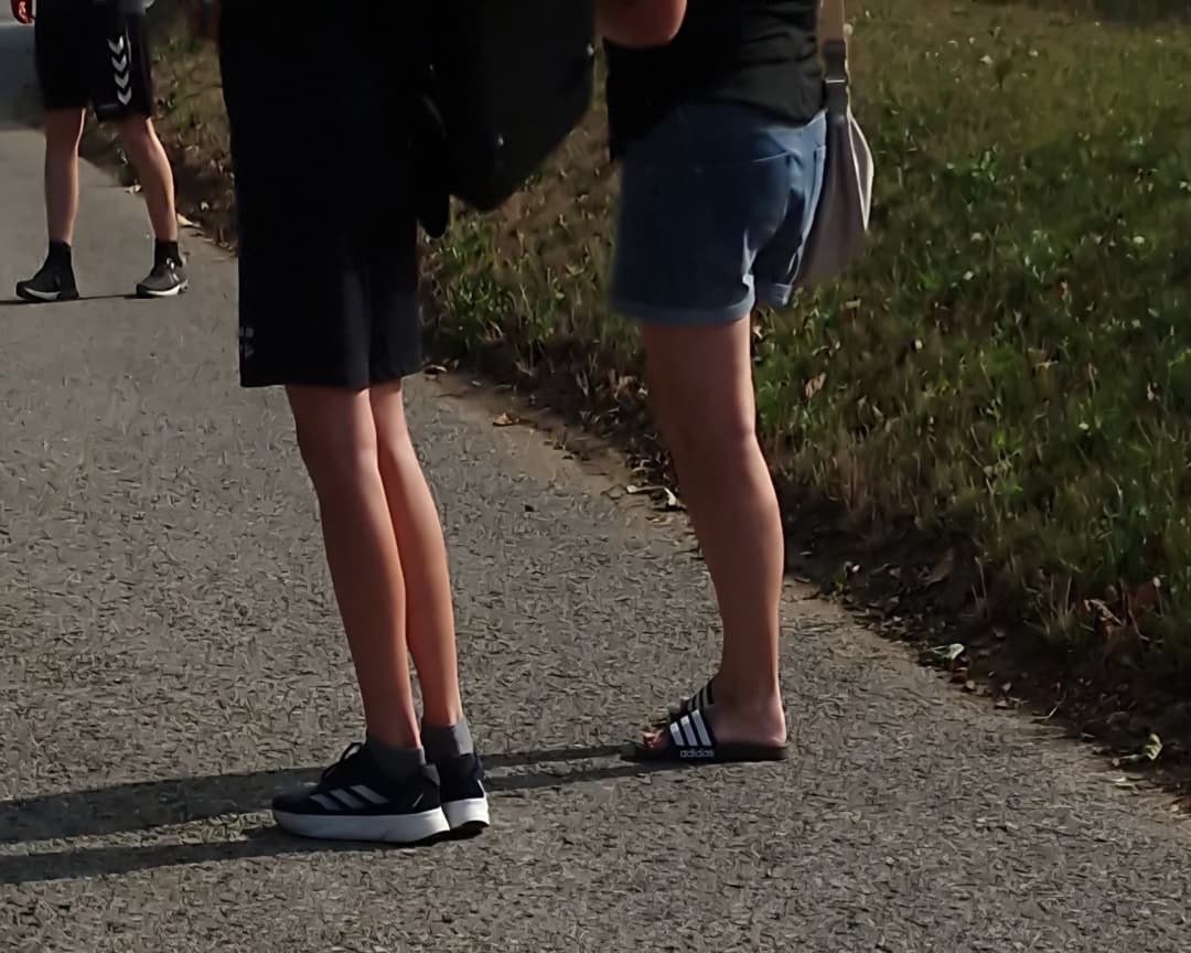 Creepshot german mom and son before outdoor sex