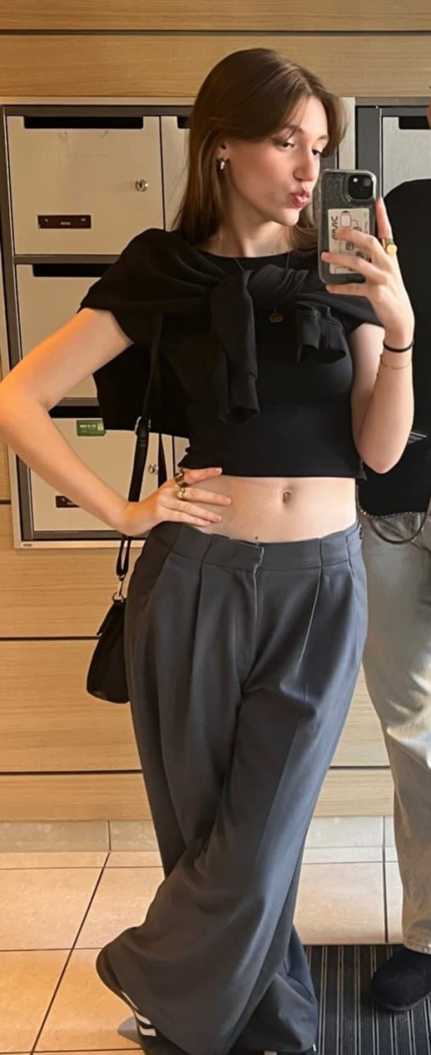 My roomate with perfect butt